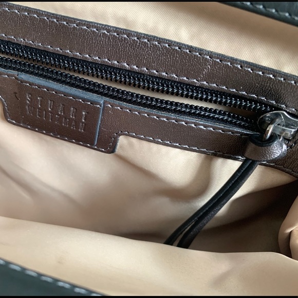 Stuart Weitzman Reptile Skin Shoulder Bag - Picture 7 of 10